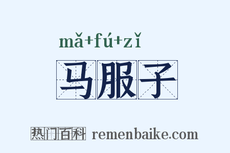 马服子是什么意思的图片
